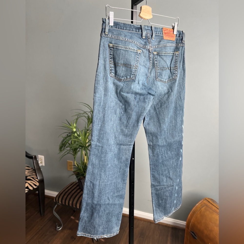 Lucky Brand by Gene Montesano Women’s Stretch Button Fly Boot Cut Jeans Pants 10 - Picture 4 of 6